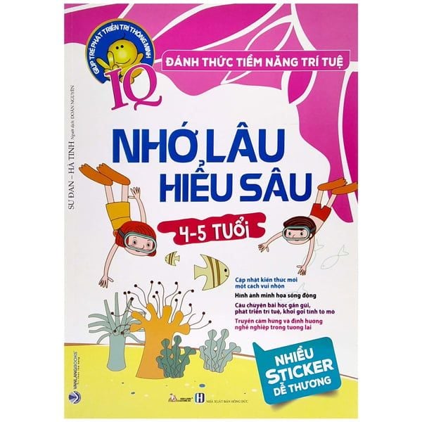 Sách Đánh Thức Tiềm Năng Trí Tuệ - Nhớ Lâu Hiểu Sâu (4-5 Tuổi) - Vanlangbooks