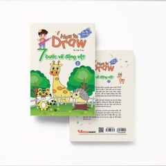 How To Draw - 7 Bước Vẽ Động Vật - Tập 2 - Vanlangbooks