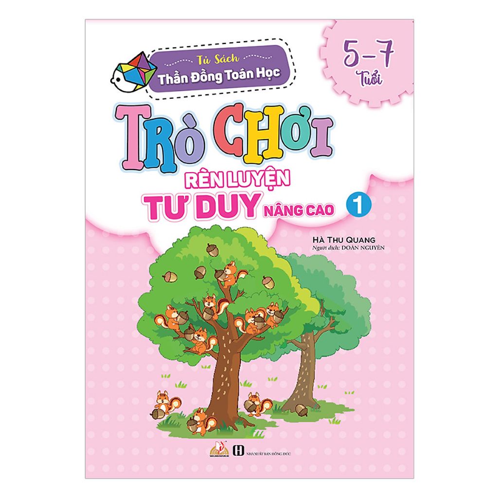 Sách Trò Chơi Rèn Luyện Tư Duy Nâng Cao 1 (5 -7 Tuổi) - Vanlangbooks