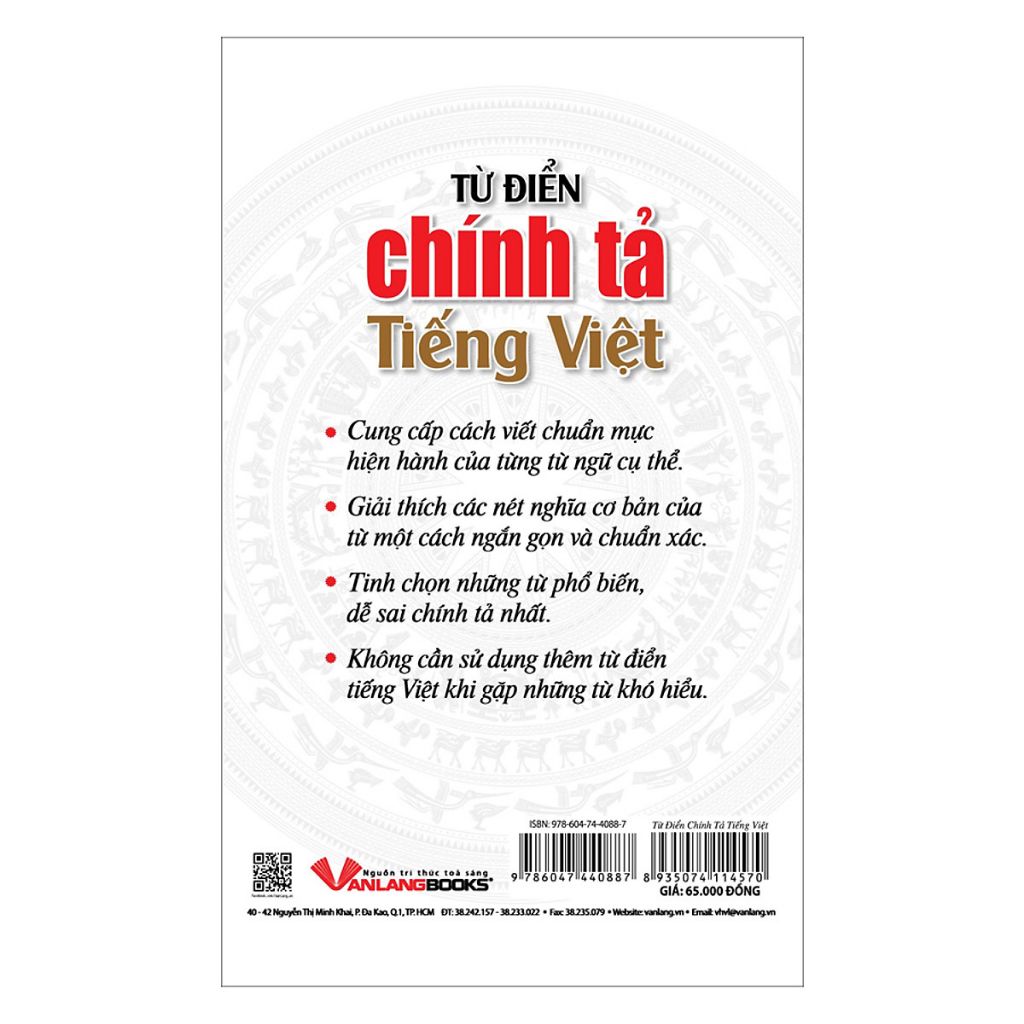 Sách - Từ Điển Chính Tả Tiếng Việt (Vl)