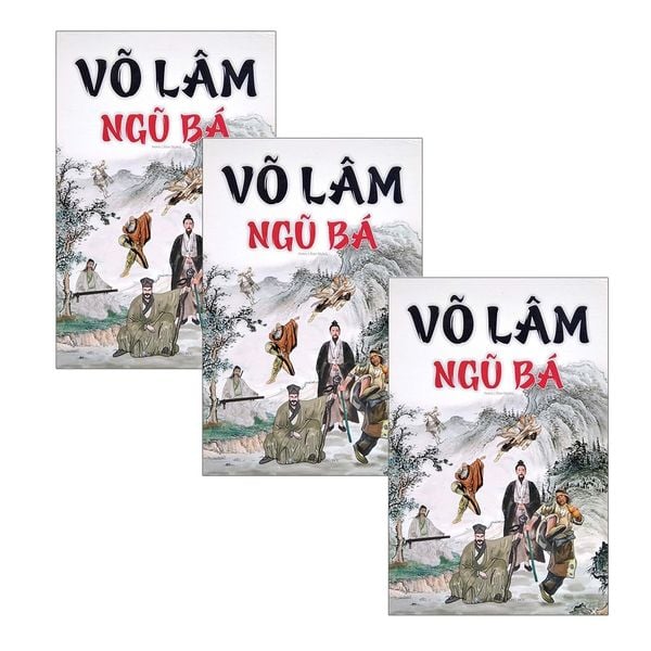 Sách - Võ Lâm Ngũ Bá (Bộ 3 Tập)
