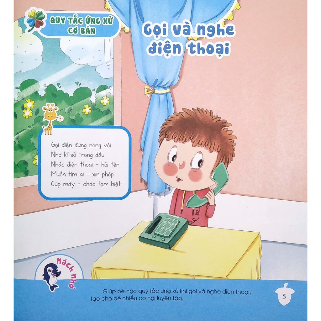 Sách Kỹ Năng Cho Trẻ Từ 3 Đến 6 Tuổi - Dạy Con Học Lễ Giáo - Lớp Lá 1 (Tái Bản) - Vanlangbooks