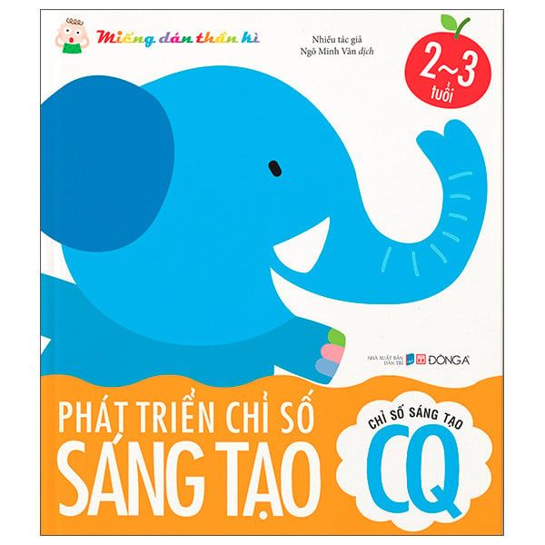Miếng dán thần kì -PT chỉ số sáng tạo CQ (2 -3 tuổi)