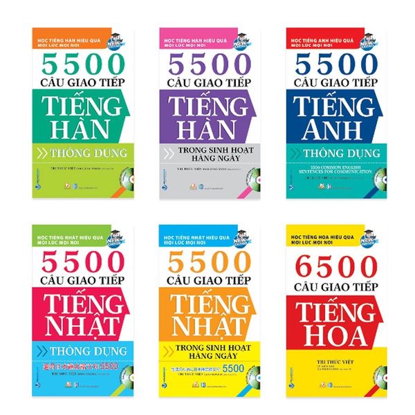 5500 Câu Giao Tiếp Tiếng Nhật Thông Dụng, Tác giả: Tri Thức Việt