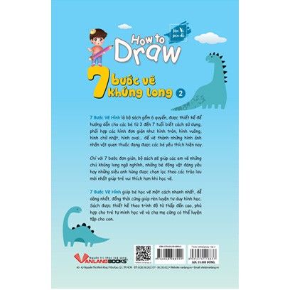 How To Draw - 7 Bước Vẽ Khủng Long - Tập 2