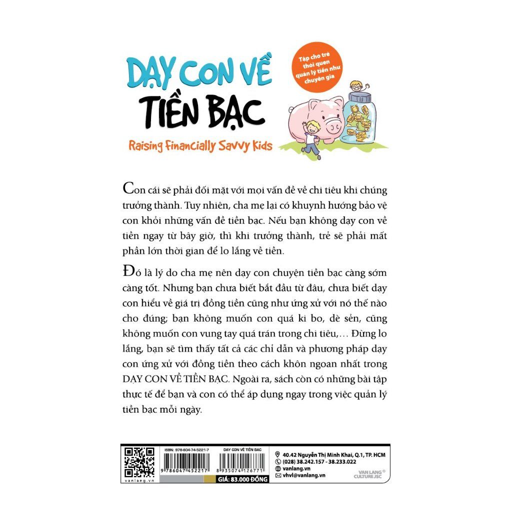 Dạy Con Về Tiền Bạc (Tái Bản)