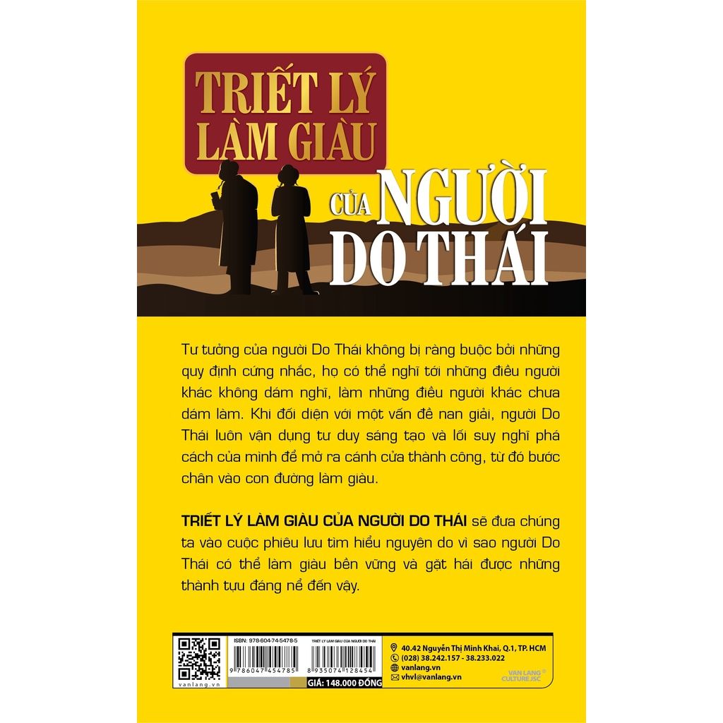 Triết Lý Làm Giàu Của Người Do Thái (Tái Bản 2022) - Vanlangbooks