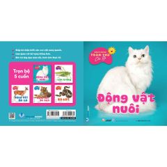 Bộ Bách Khoa Toàn Thư Cho Bé - Động Vật Nuôi (Bộ 5 Cuốn) - Vanglangbooks