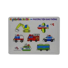 Sách - Ghép hình cho bé -Phương tiện giao thông