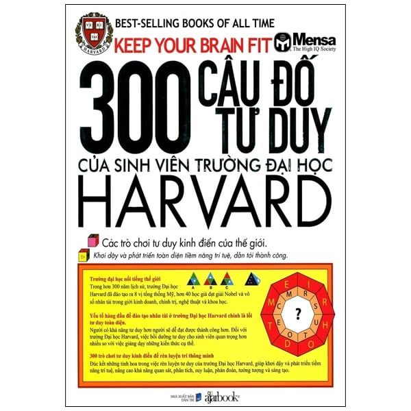 300 Câu đố tư duy của sinh viên trường ĐH Harvard
