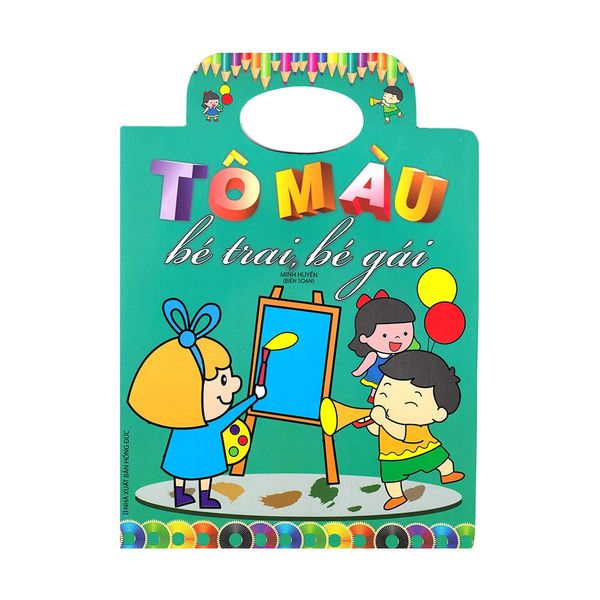 Tô màu -Bé trai, bé gái
