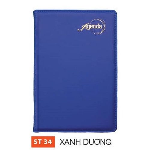 Sổ Agenda Nhỏ 2023: ST33 Đỏ, ST34 Xanh dương, ST35 Đen