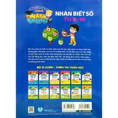 Sách Thiên Tài Toán Học (4 - 5 Tuổi) - Nhận Biết Số Từ 5 - 10 - Vanlangbooks