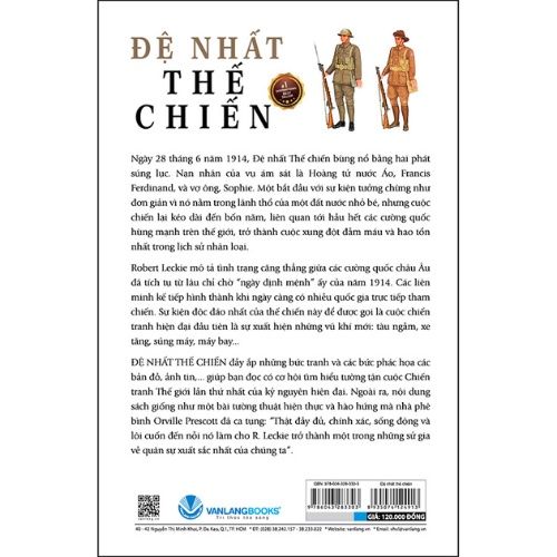 Đệ Nhất Thế Chiến - Vanlangbooks