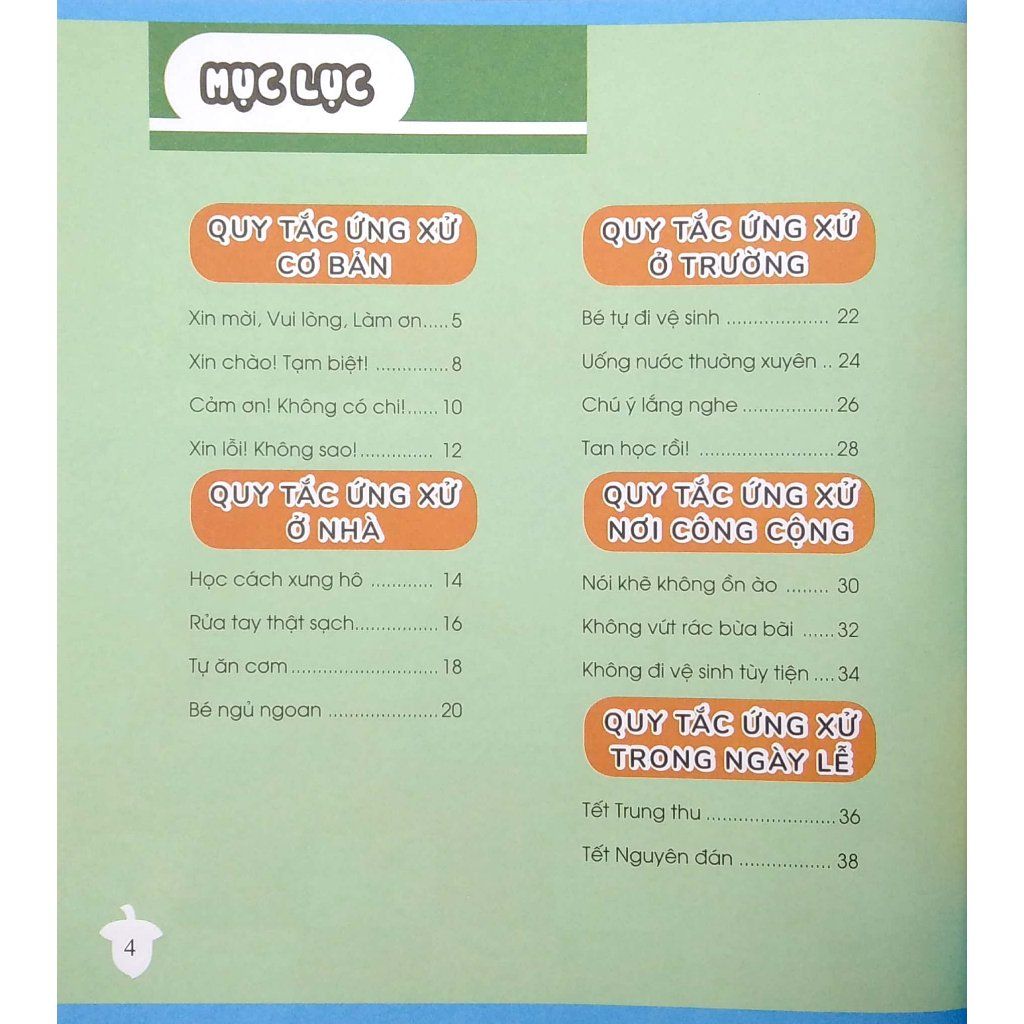 Sách Kỹ Năng Cho Trẻ Từ 3 Đến 6 Tuổi - Dạy Con Học Lễ Giáo - Lớp Mầm 1 (Tái Bản) - Vanlangbooks