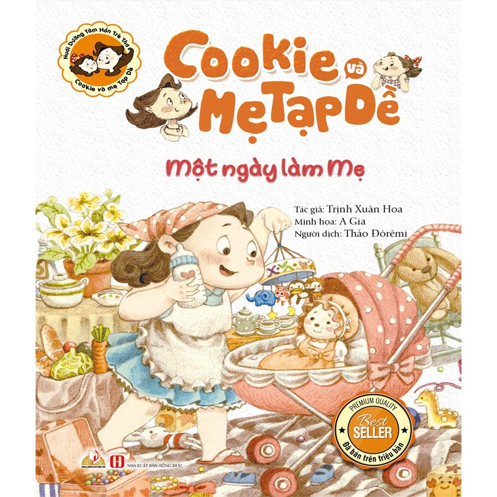 Bộ truyện tranh Cookie và mẹ Tạp dề - 10 cuốn