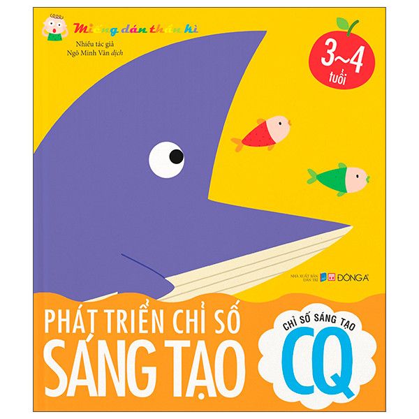 Miếng dán thần kì -PT chỉ số sáng tạo CQ (3 -4 tuổi)