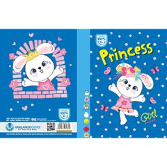 Combo 5 cuốn Tập HS Vanlangbooks 96 trang ĐL 120 (4 Ôli) - Công chúa thỏ