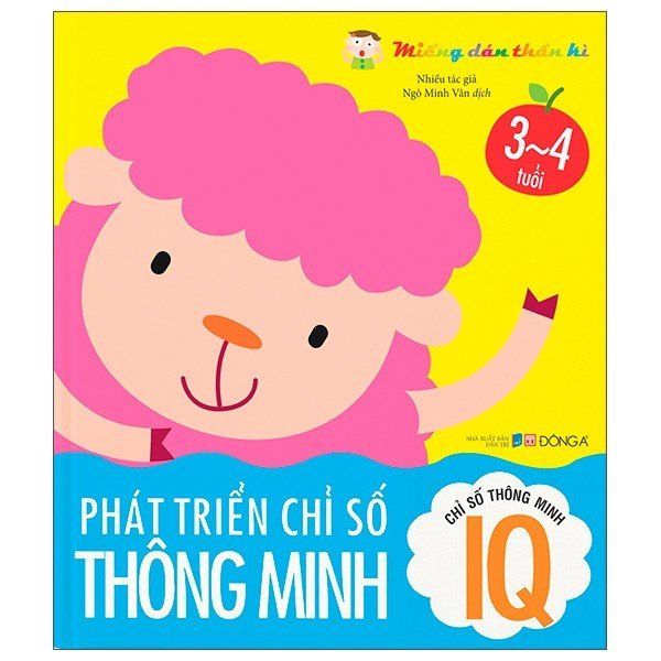 Miếng dán thần kì -PT chỉ số thông minh IQ (3 -4 tuổi)