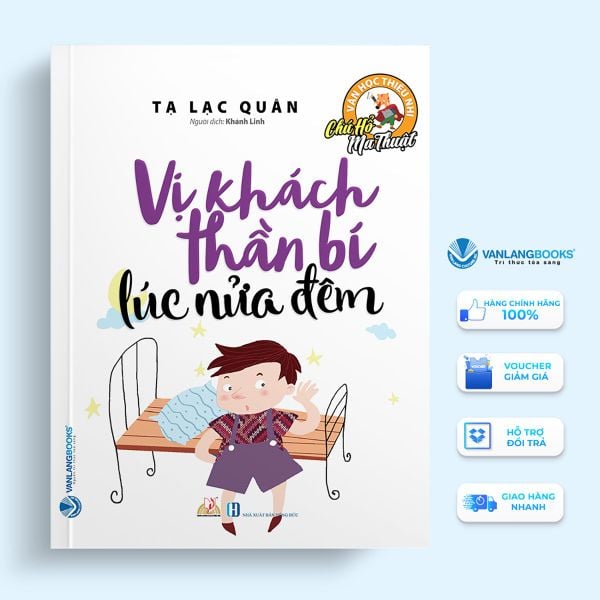 Sách Chú Hổ Ma Thuật: Vị Khách Thần Bí Lúc Nửa Đêm - Vanlangbooks