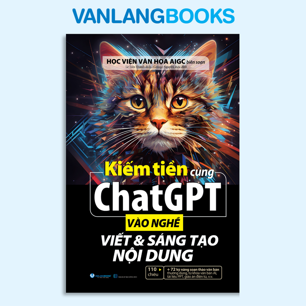 Bộ 3 Quyển Kiếm Tiền Cùng ChatGPT - Vanlangbooks
