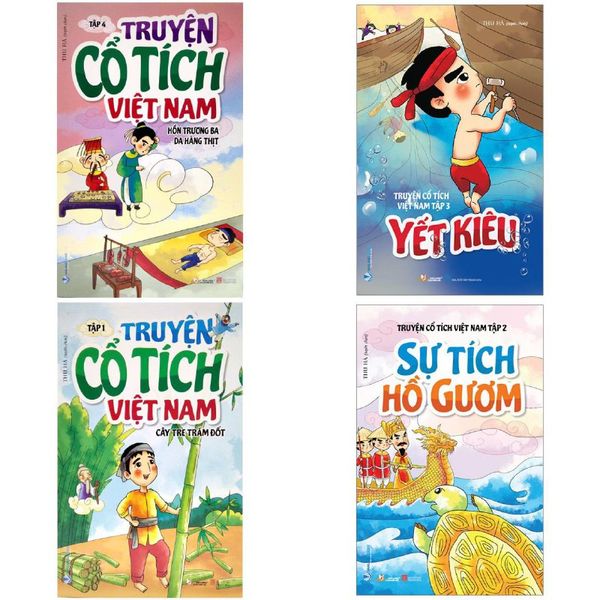 Combo 4 Cuốn Truyện Cổ Tích Việt Nam - Vanlangbooks