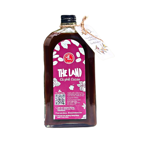  CÀ PHÊ CACAO ( THE LAND ) 500ML 