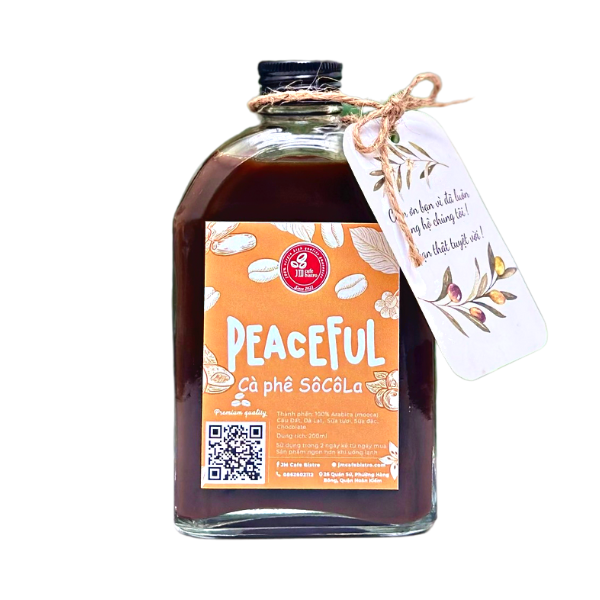  CÀ PHÊ SOCOLA ( PEACEFUL) 200ML 