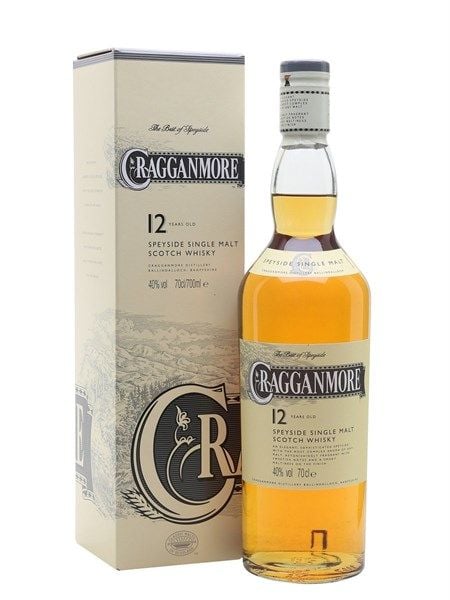  Rượu Cragganmore 12 Year Old Spreyside Single Malt Scotch Whisky 