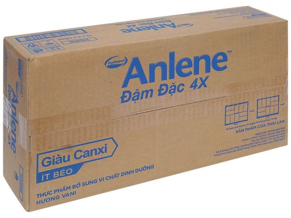  Thùng 48 Hộp Sữa Pha Sẵn Anlene Đậm Đặc 4X 125ml 