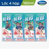  Lốc Sữa Uống Trái Cây Vinamilk Hero Dưa Hấu 180ml 