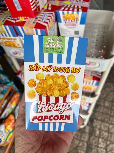  Bắp Mỹ Chicago Popcorn Xốt Matcha 