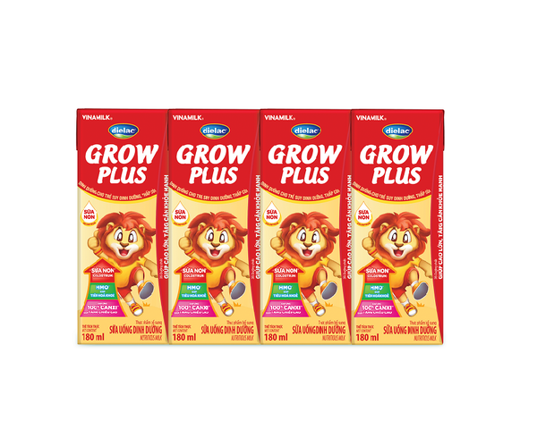  Lốc Sữa Pha Sẵn Dielac Grow Plus Sữa Non 180ml 