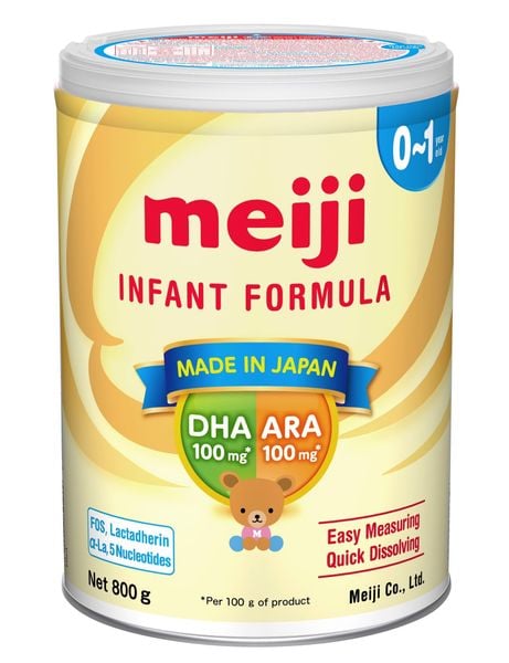  Sữa Bột Meiji Infant Formula 800g 0-12 Tháng 