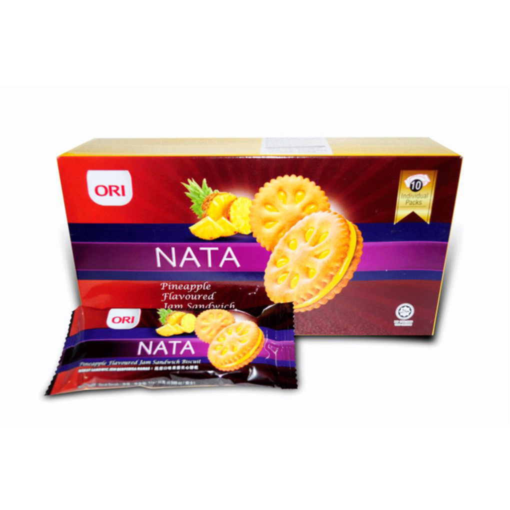  Bánh quy bơ ORI NATA hương Dứa 170g 