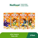  Lốc Nuvi Thạch Cam 170ml 