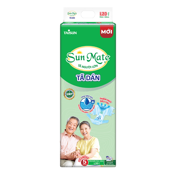  Tã Dán SunMate XL 20 Miếng 