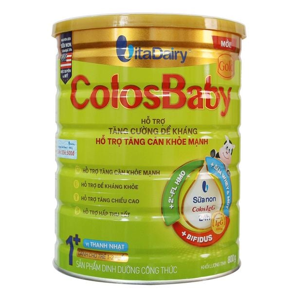  Sữa Bột ColosBaby Gold 1+ 800g Vi Nhat 
