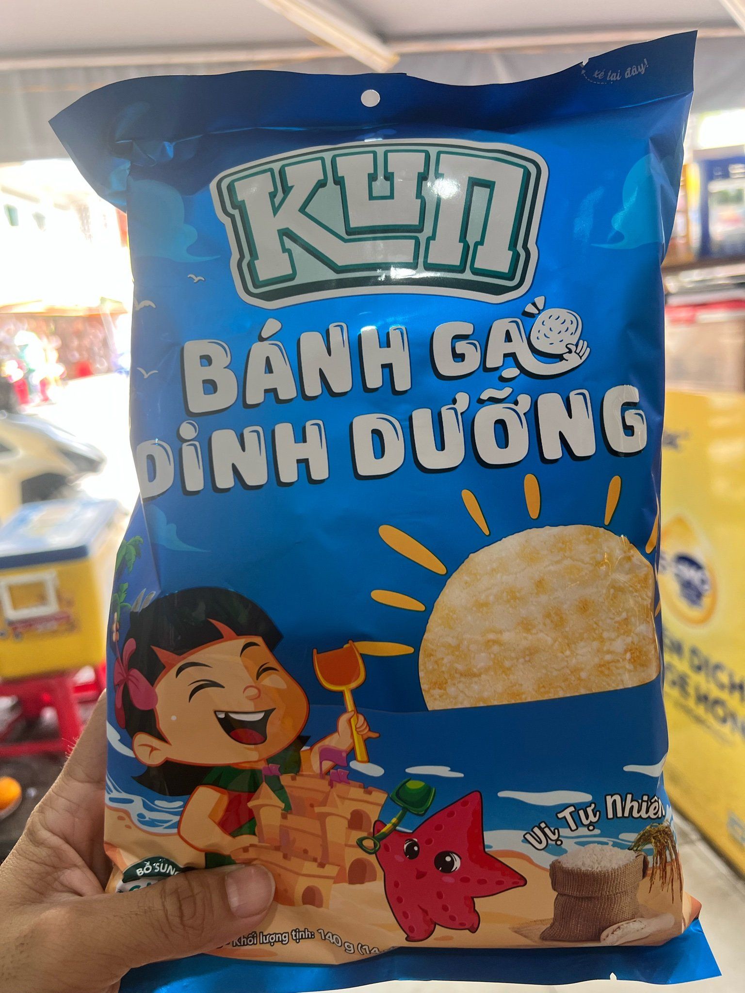 Bánh Gạo Kun Vị Tự Nhiên 
