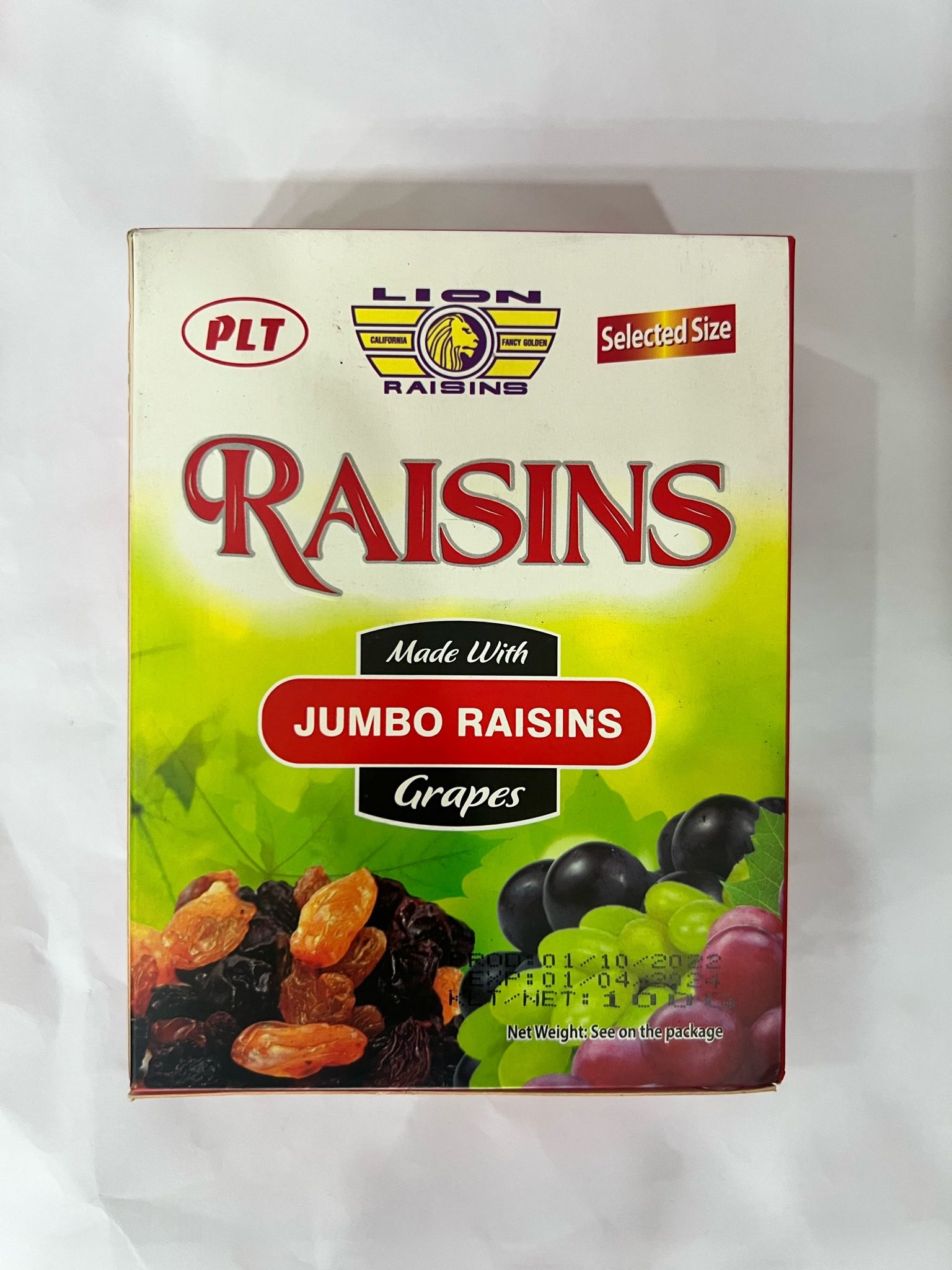  Nho Raisin Đỏ Hộp Giấy 100g 