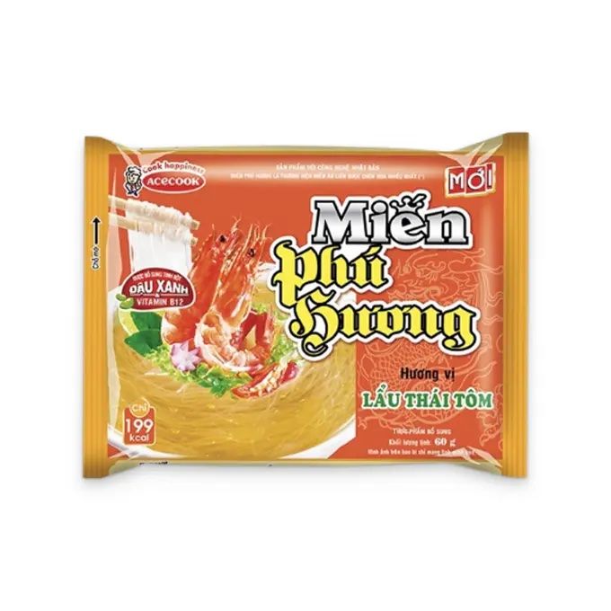 Miến Phú Hương vị lẩu thái tôm Acecook 55g 