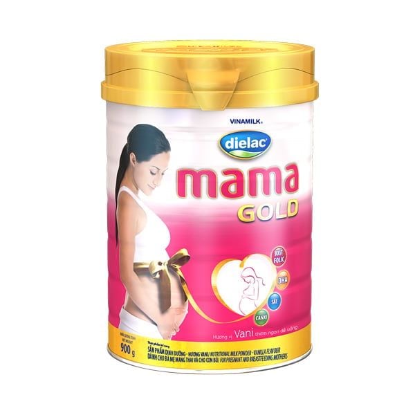  Sữa bột Dielac Mama Gold Vani 900g 