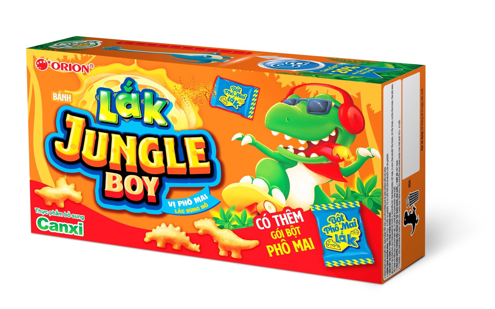  Jungle Boy Lắk phô mai 32g 