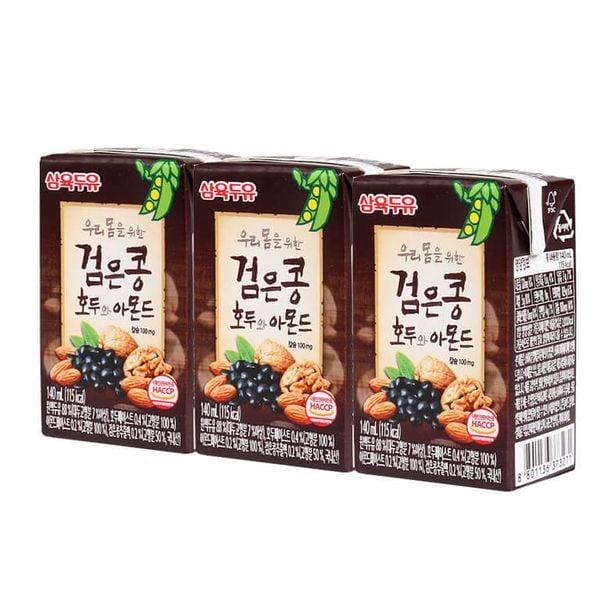  Hộp Sữa Óc Chó Hạnh Nhân Hàn Quốc 140ml 