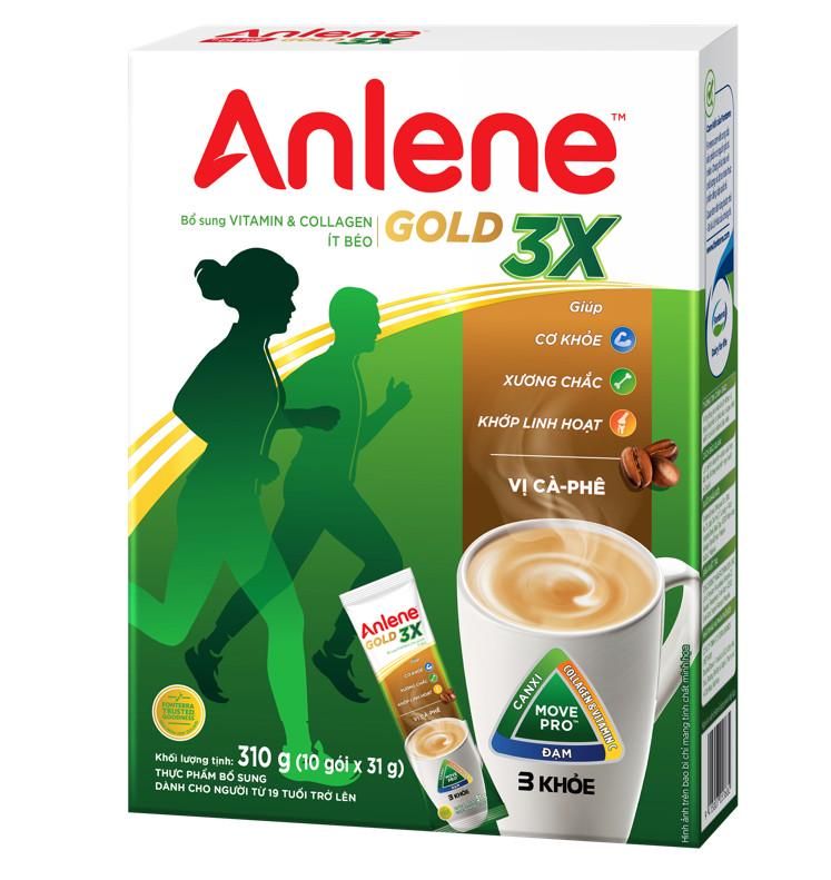  Sữa Bột Anlene Hương Cà Phê 310g 