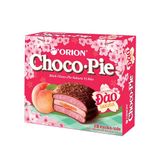  Bánh Orion Chocopie Đào Hộp 12P 