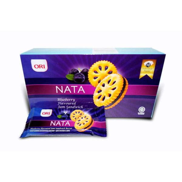 Bánh quy bơ ORI NATA hương việt quất 170g 