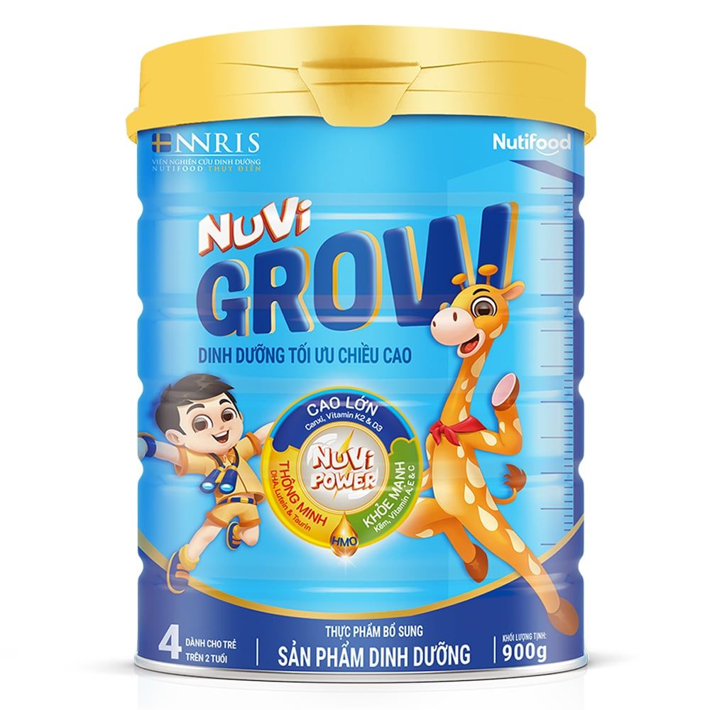  Sữa Bột Nuvi Grow 2+900g 