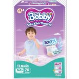  Bỉm tã quần Bobby size XXL 70 miếng 