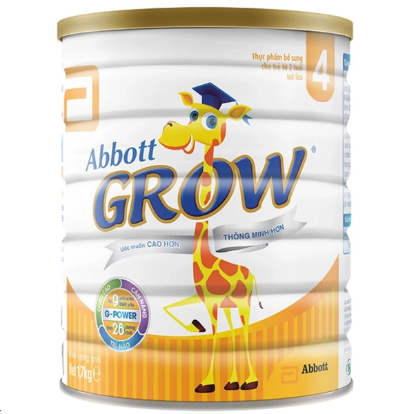  Sữa Bột Abbott Grow 2+ 1.7g 